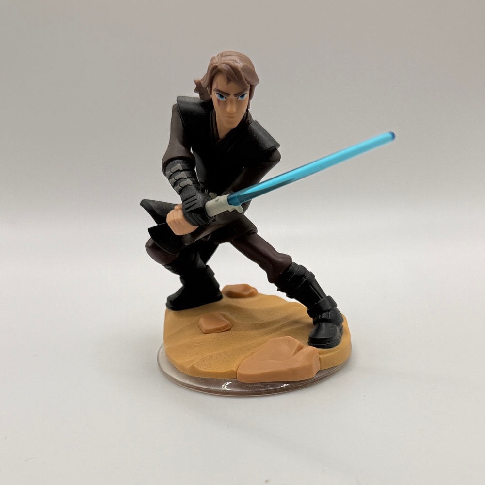 Action Figure with Blue Lightsaber
